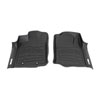 Westin 72-110079 | 2016-2018 Toyota Tacoma Access/Dbl Cab Wade Sure-Fit Floor Liners Front - Black; 2016-2018 Alternate Image 4