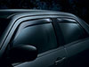 WeatherTech 80719 | 2013+ Dodge Dart Front Side Window Deflectors - Dark Smoke; 2013-2013 Alternate Image 1