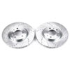 PowerStop ar82108xpr | Power Stop 06-09 Pontiac Solstice Front Evolution Drilled & Slotted Rotors - Pair; 2006-2009 Alternate Image 1