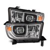 AlphaRex 880827 | 07-13 Toyota Tundra / 08-17 Sequoia PRO-Series Projector Headlights Chrome w/Seq. Sig. + DR; 2007-2013 Alternate Image 1