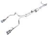 AWE Tuning 301542203 | 4th Gen GM 1500 6.2L 0FG Catback Split Rear Exit (w/ Bumper Cutouts) - Quad Chrome Tips Alternate Image 3