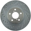 Stoptech 227.47012R | StopTech Subaru Forester C-Tek Sport Drilled & Slotted Rotor; 1998-2002 Alternate Image 5