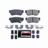 PowerStop z23-813 | Power Stop 06-09 Hyundai Azera Rear Z23 Evolution Sport Brake Pads w/Hardware; 2006-2009 Alternate Image 1