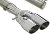 aFe 49-36302-P | MACHForce XP 08-13 BMW 135i L6-2.0L N54/N55 3in. 304 SS Axle-Back Exhaust w/Polished Tips; 2008-2013 Alternate Image 2