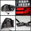 SPYDER 5071958 | Spyder BMW E90 3-Series 4Dr Light Bar LED Tail Lights - Black - (ALT-YD-BE9006-LBLED-G2-BK); 2006-2008 Alternate Image 5