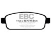 EBC dp22066 | 13+ Buick Encore 1.4 Turbo Greenstuff Rear Brake Pads; 2013-2023 Alternate Image 4