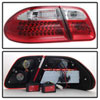 SPYDER 5020642 | xTune Mercedes Benz W210 E-Class LED Tail Lights - Red Clear; 1996-2002 Alternate Image 4