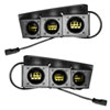 Oracle Lighting 5890-006 | ORACLE Lighting 21-22 Ford Bronco Triple LED Fog Light Kit for Steel Bumper - Yellow; 2021-2024 Alternate Image 1