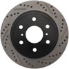 Stoptech 127.66065L | StopTech Chevrolet Suburban Sport Drilled/Slotted Rotor, Rear Left; 2015-2017 Alternate Image 4