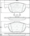 Stoptech 308.09700 | StopTech Street Brake Pads Ford Transit Connect, Front; 2010-2013 Alternate Image 1