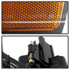 SPYDER 5014313 | xTune Dodge Ram 1500 Amber Crystal Headlights - Black; 2002-2005 Alternate Image 5