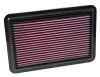 K&N Engineering 335016 | K&N 14-15 Nissan Rogue 2.5L L4 Drop In Air Filter; 2014-2015 Alternate Image 8