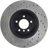 Stoptech 128.34104L | StopTech BMW 135is Sport Cryo Cross Drilled Rotor, Front Left; 2013-2013 Alternate Image 6