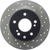 Stoptech 128.35012L | StopTech Mercedes-Benz C230 Sport Cryo Cross Drilled Rotor, Rear Left; 1999-2005 Alternate Image 4