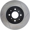 Stoptech 126.40023SR | StopTech Honda CRX Sport Slotted Brake Rotor, Front Right; 1990-1991 Alternate Image 2