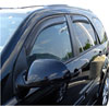 AVS 194319 | 05-09 Chevy Equinox Ventvisor In-Channel Front & Rear Window Deflectors 4pc - Smoke; 2005-2009 Alternate Image 2