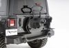 Rampage 9950917 | 2018+ Jeep Wrangler JL TrailGuard Tire Carrier; 2018-2024 Alternate Image 2