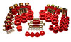 Energy Suspension 3.18108r | 81-87 Chevy/GMC 2WD 1/2 Ton PickUp Red Hyper-flex Master Bushing Set; 1981-1987 Alternate Image 3