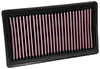 K&N Engineering 333081 | K&N 17-18 Kia Rio IV 1.0L Drop In Air Filter; 2017-2018 Alternate Image 4