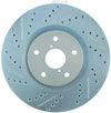 Stoptech 227.47022R | StopTech Subaru Impreza Select Sport Drilled/Slotted Rotor, Front Right; 2005-2014 Alternate Image 2