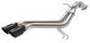 aFe 49-37019-b | Takeda 13-17 Hyundai Veloster L4-1.6L 2-1/2in 304 SS Axle-Back Exhaust w/ Black Tips; 2013-2017 Alternate Image 1