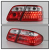 SPYDER 5020642 | xTune Mercedes Benz W210 E-Class LED Tail Lights - Red Clear; 1996-2002 Alternate Image 10