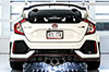 AWE Tuning 301542666 | 2017+ Honda Civic Type R Touring Edition Exhaust w/Front & Mid Pipes - Chrome Silver Tips Alternate Image 5