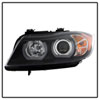 SPYDER 5083852 | Spyder BMW E90 3-Series 4DR Version 2 Projector Headlights - HID model Non AFS Only - Light Bar DRL - Black - (PRO-YD-BMWE9005V2-HID-DRL-BK); 2006-2008 Alternate Image 5