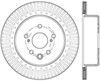 Stoptech 128.44189L | StopTech Lexus RC350 Sport Cross Drilled Brake Rotor, Rear Left; 2015-2017 Alternate Image 1