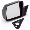 Omix 12035.09 | Black Manual Left Side Mirror 84-96 Cherokee (XJ); 1984-1996 Alternate Image 1