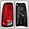 SPYDER 5081872 | Spyder GMC Sierra 1500/2500/3500 Version 2 LED Tail Lights - Red Clear - (ALT-YD-CS99V2-LED-RC); 1999-2003 Alternate Image 6