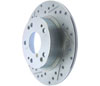 Stoptech 227.40055R | StopTech Acura TSX Select Sport Drilled/Slotted Rotor, Rear Right; 2004-2008 Alternate Image 2