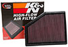 K&N Engineering 333079 | K&N 15-18 BMW 740I L4-3.0L F/I Replacement Drop In Air Filter; 2015-2018 Alternate Image 5