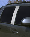 Putco 402609 | 07-13 Chevy Avalanche - 4pcs Stainless Steel Pillar Posts Classic; 2007-2013 Alternate Image 1