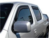 AVS 194832 | 06-14 Honda Ridgeline Ventvisor In-Channel Front & Rear Window Deflectors 4pc - Smoke; 2006-2014 Alternate Image 2