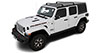 Rhino-Rack sg59 | 07-22 Jeep Wrangler JK/JL 4 Door Hard Top Vortex SG 2 Bar Roof Rack - Black; 2007-2022 Alternate Image 3