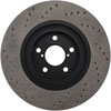 Stoptech 128.47021L | StopTech Subaru Outback Sport Cross Drilled Brake Rotor, Front Left; 2005-2014 Alternate Image 5