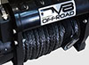 DV8 Offroad wb12sr | 12000 LB Winch w/ Synthetic Line & Wireless Remote - Black Alternate Image 7