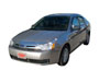 AVS 94968 | 08-11 Ford Focus Ventvisor Outside Mount Window Deflectors 4pc - Smoke; 2008-2011 Alternate Image 1