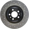 Stoptech 128.33054R | StopTech Volkswagen Jetta Sport Cryo Cross Drilled Rotor, Front Right; 1998-2015 Alternate Image 3