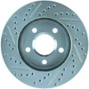 Stoptech 227.62057L | StopTech Buick LeSabre Select Sport Drilled/Slotted Rotor, Front Left; 1998-2005 Alternate Image 3