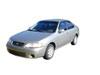 AVS 94227 | 00-06 Nissan Sentra Ventvisor Outside Mount Window Deflectors 4pc - Smoke; 2000-2006 Alternate Image 1