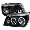 SPYDER 5012210 | Spyder Volkswagen Jetta CCFL LED Projector Headlights - Black - (PRO-YD-VJ99-CCFL-BK); 1999-2005 Alternate Image 1