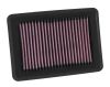 K&N Engineering 335027 | K&N Replacement Panel Air Filter for 2015 Honda Fit 1.5L L4; 2015-2015 Alternate Image 8