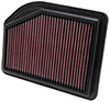 K&N Engineering 332477 | K&N Replacement Filter 10.219in O/S Length x 7.875in O/S Width x 1.125in H for 12 Honda CR-V 2.4L; 2012-2012 Alternate Image 2