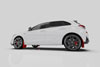 Rally Armor mf59-ur-blk/gry | 2019+ Hyundai Elantra N Line UR Black Mud Flap w/ Grey Logo; 2019-2022 Alternate Image 8