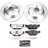 PowerStop k7008-26 | Power Stop 13-15 BMW X1 Rear Z26 Street Warrior Brake Kit; 2013-2015 Alternate Image 2