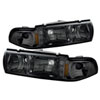 SPYDER 5031648 | xTune Chevrolet Impala 1PC LED Crystal Headlights - Smoke; 1991-1996 Alternate Image 1