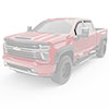 EGR 571665 | 20-23 Chevrolet Silverado HD In-Channel Window Visors - Matte Black; 2020-2023 Alternate Image 8