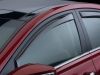 WeatherTech 80228 | 99-02 Daewoo Nubira Front Side Window Deflectors - Dark Smoke Alternate Image 1